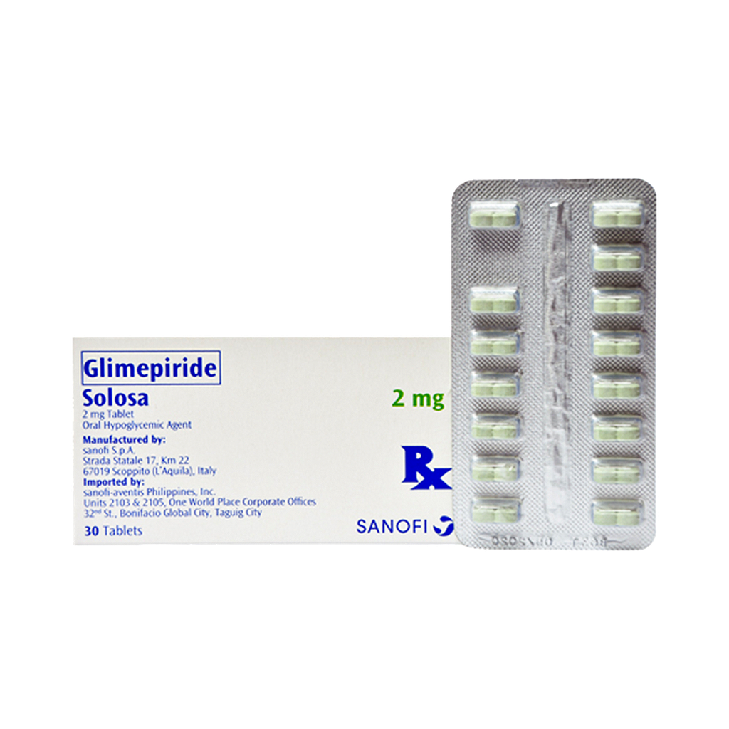 Solosamet Sr Prolonged-Release Tablet 2mg/500mg