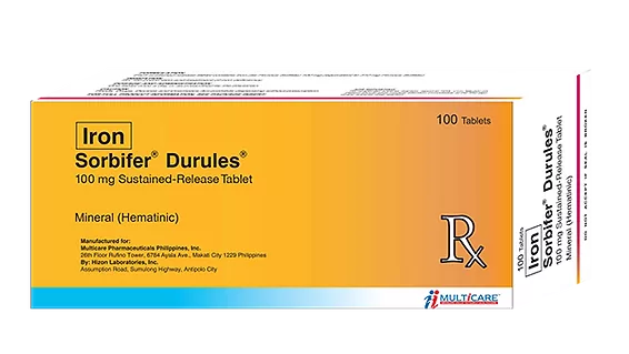 Sorbifer Durules Sustained-Release Tablet 310mg