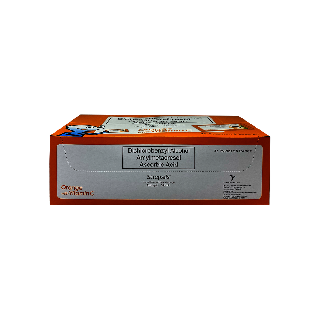 Strepsils Orange 8 Lozenges