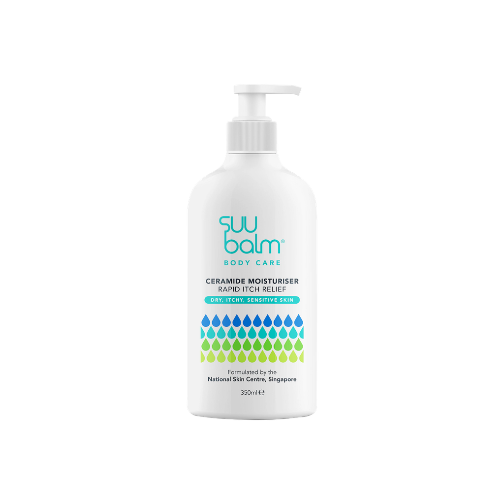 Suu Balm Ceramide Moisturiser Rapid Itch Relief 350mL