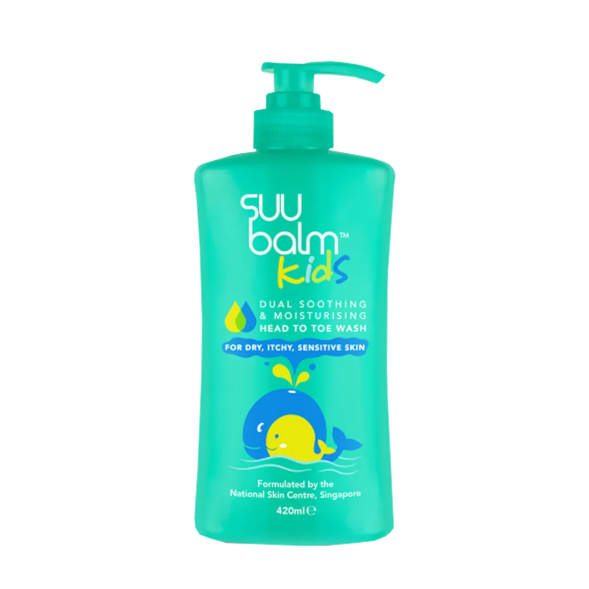 Suu Balm Kids Head To Toe Wash 420mL