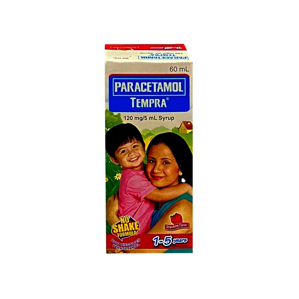Tempra Strawberry Syrup 60mL