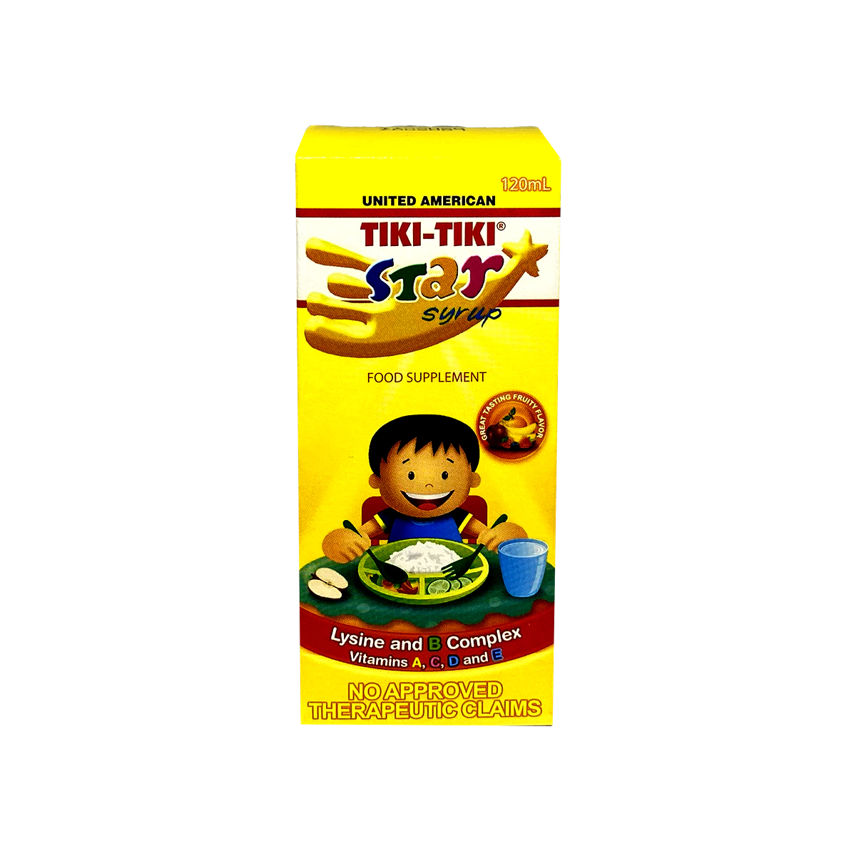 Tiki Tiki Star Syrup 120mL
