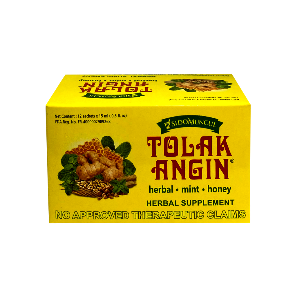 Tolak Angin Herbal Supplement Syrup 15mL 12's
