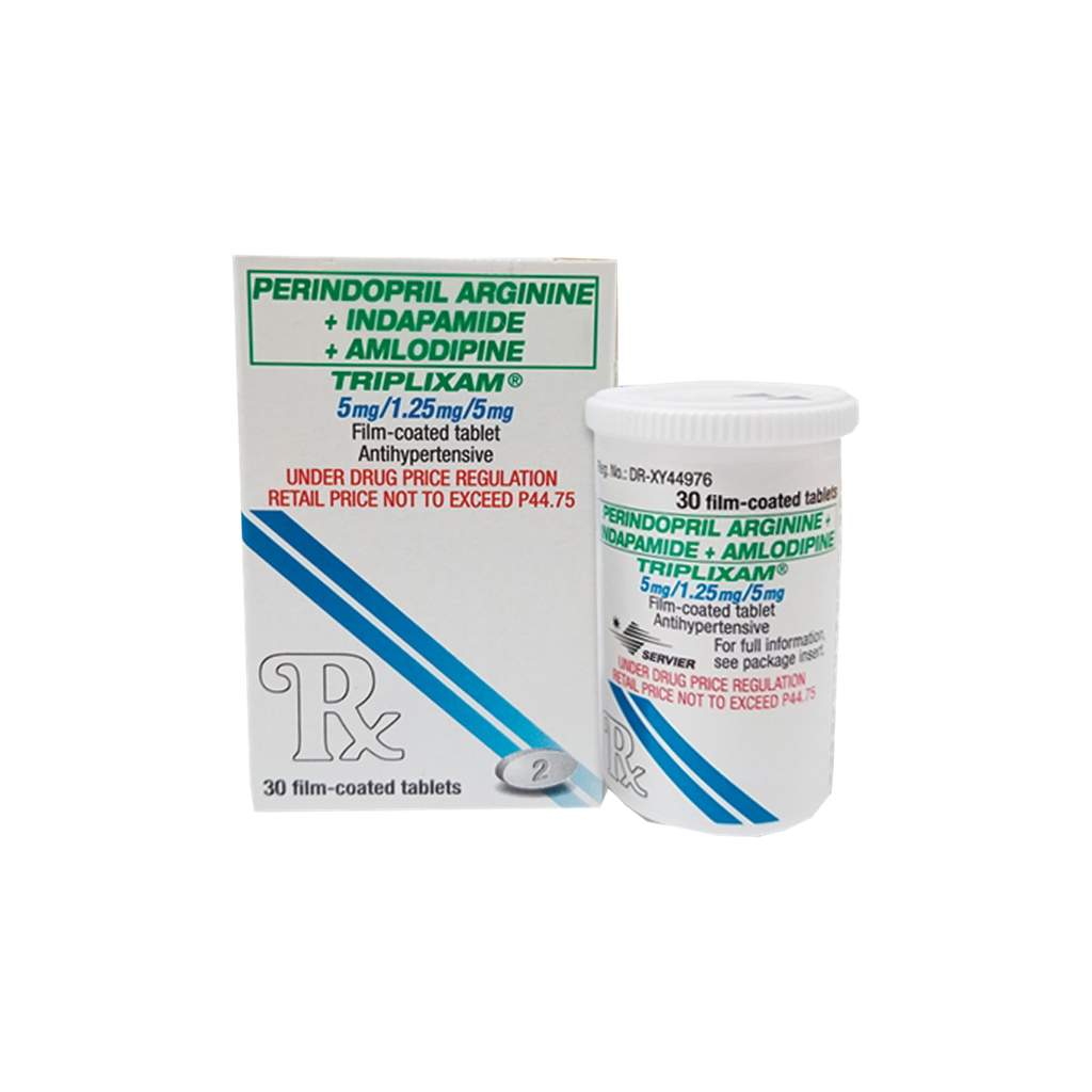Triplixam 5mg/1.25mg/5mg