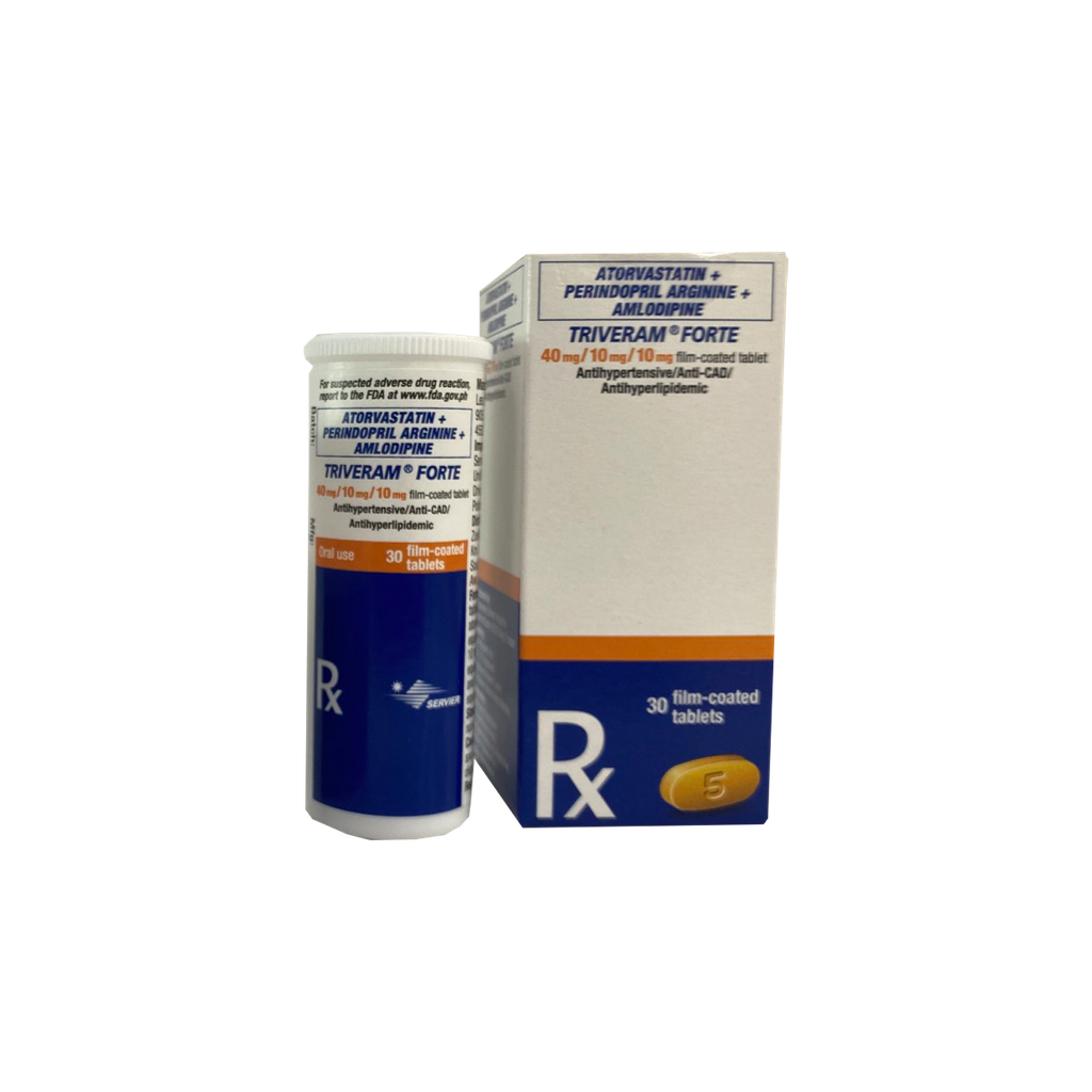 Triveram Forte Tablet 40mg/10mg/10mg