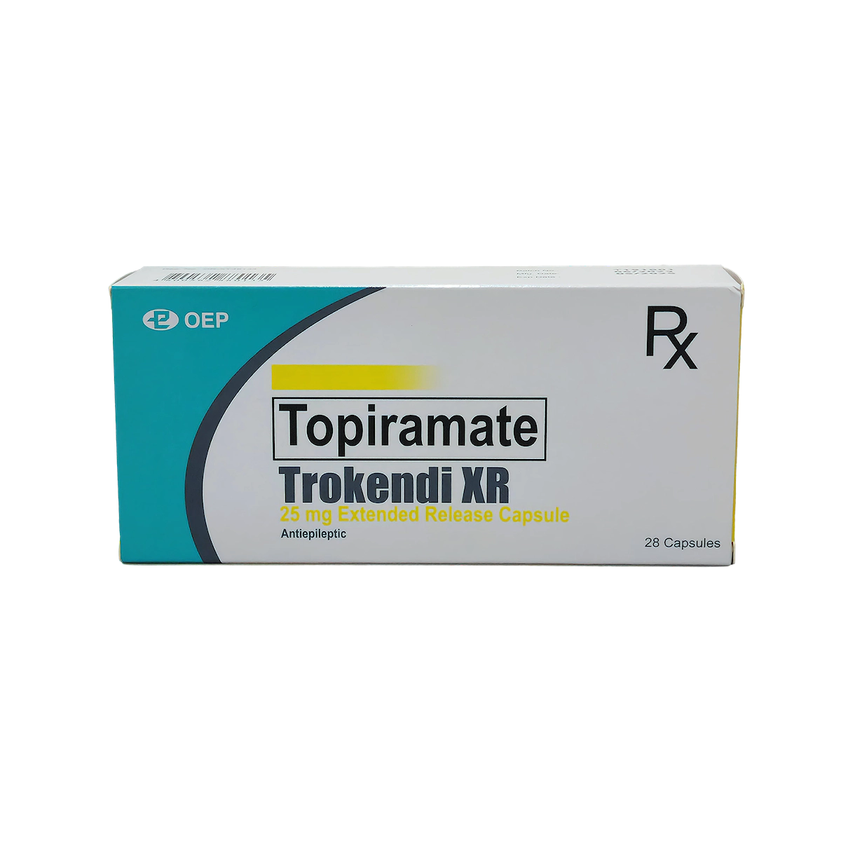 Trokendi XR 25mg Extended Release Capsule