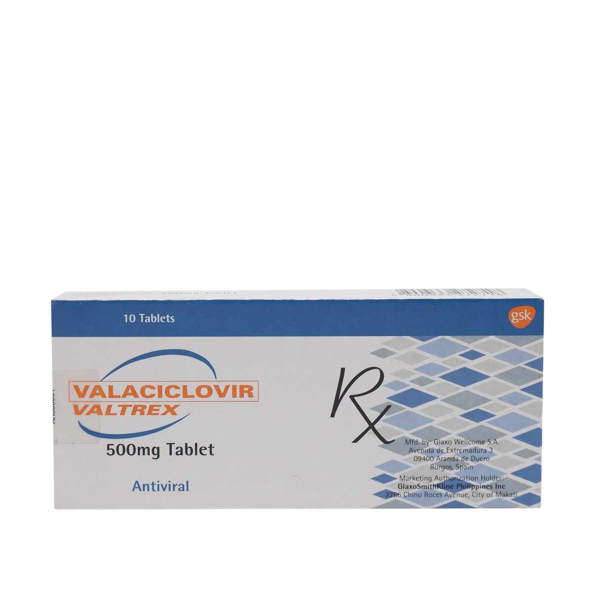 Valtrex Tabs 500mg