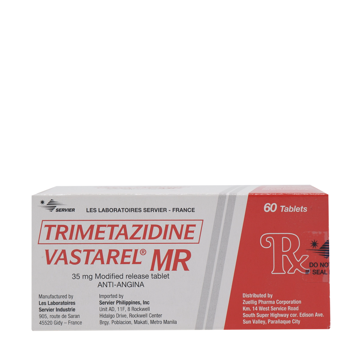 Vastarel Mr Modified-Release Tablet 35mg