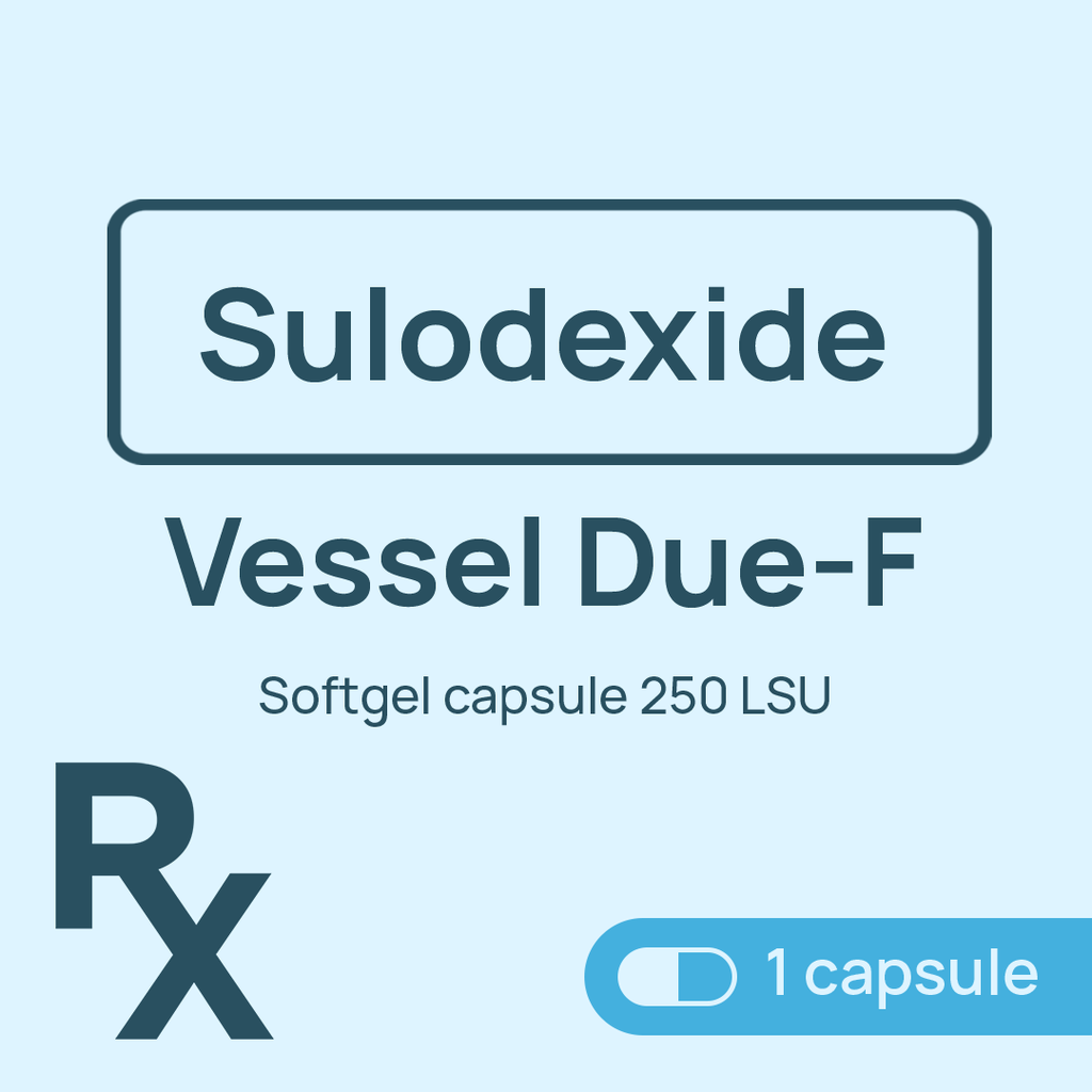 Vessel Due-F Softgel Capsule 250 Lsu