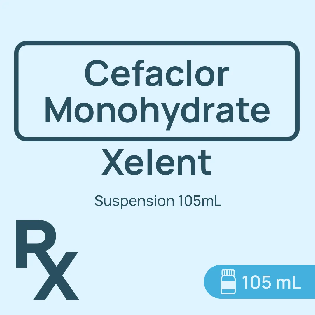 Xelent Suspension 125mg 105mL