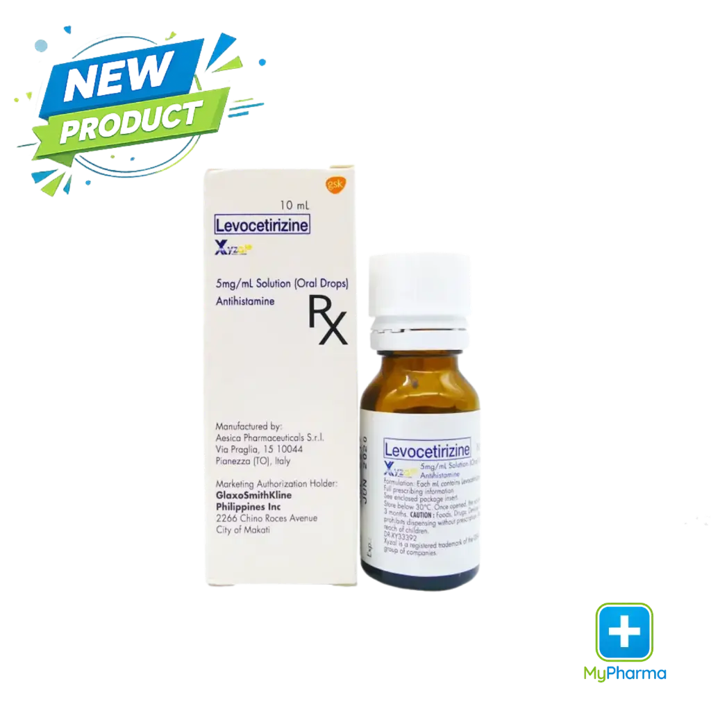 Xyzal Oral Drops 5mg/mL 10mL