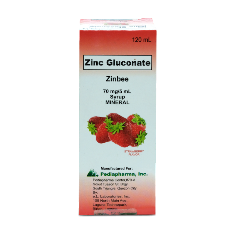 Zinbee 70mg/5mL Syrup 120mL