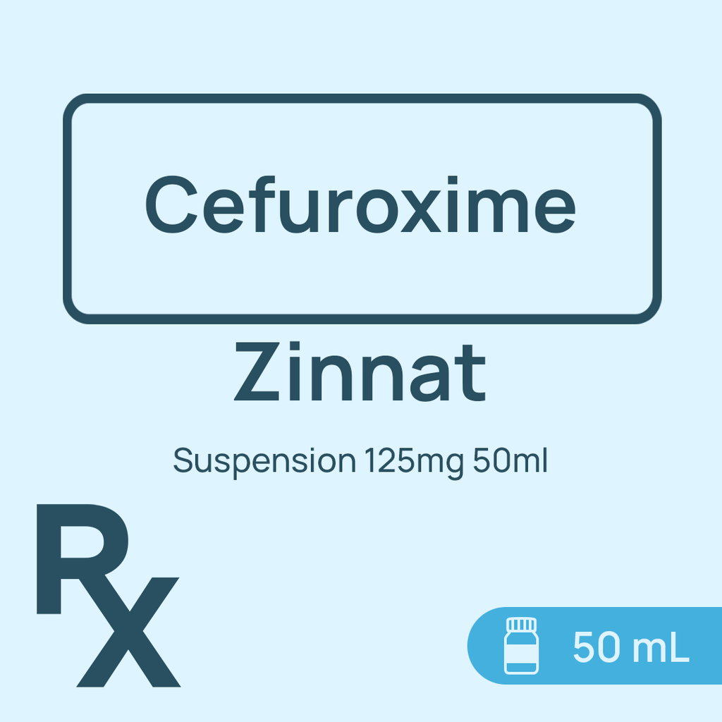 Zinnat Suspension 250mg 50mL