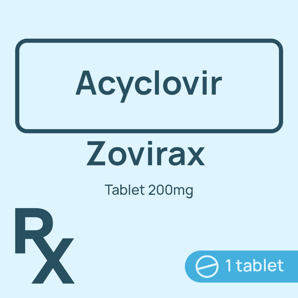 Zovirax Tablet 200mg