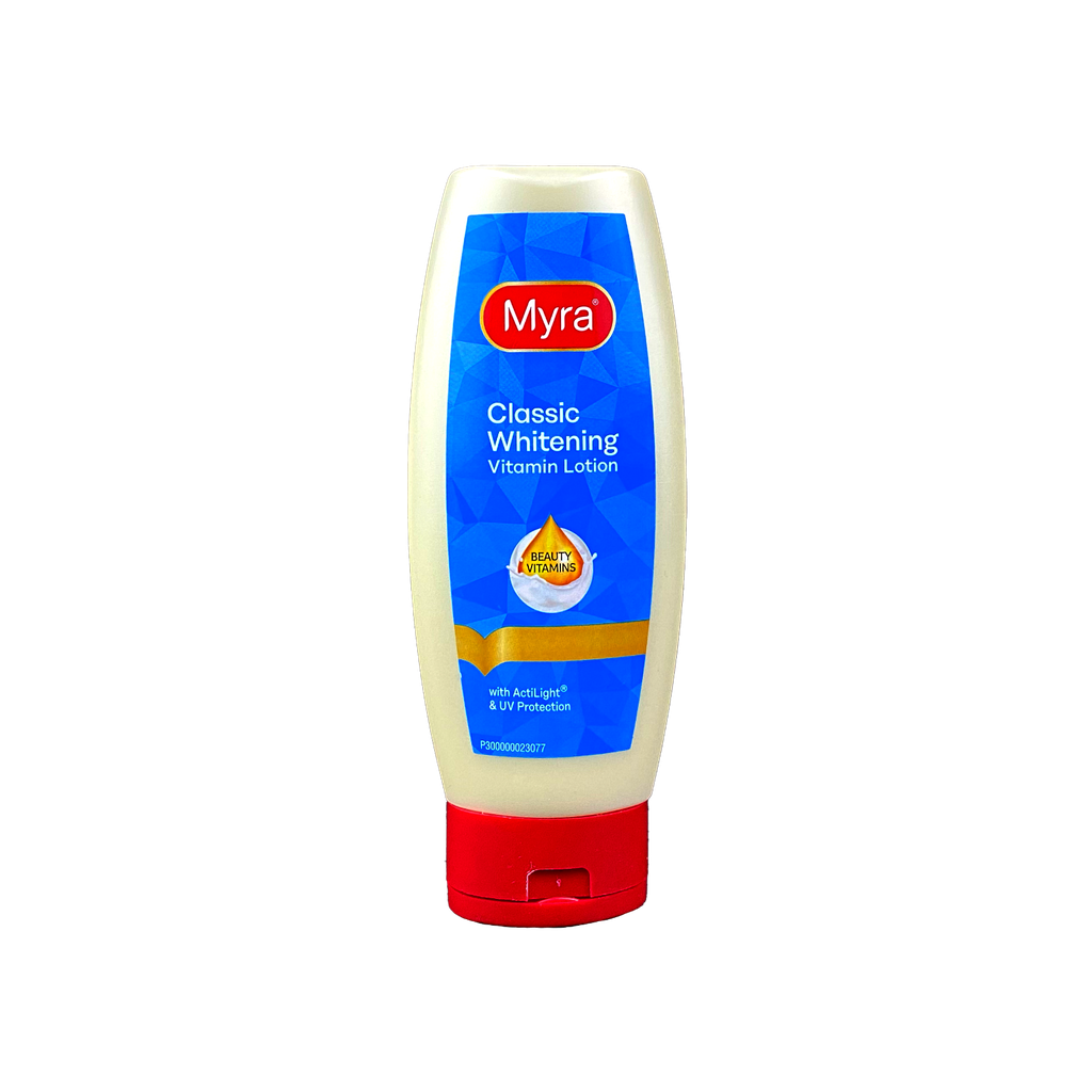 Myra Classic Whitening Vitamin Hand & Body Lotion 200mL