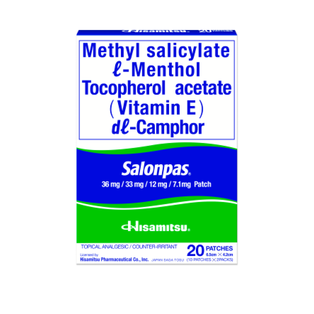Salonpas Medicated Patch 20's