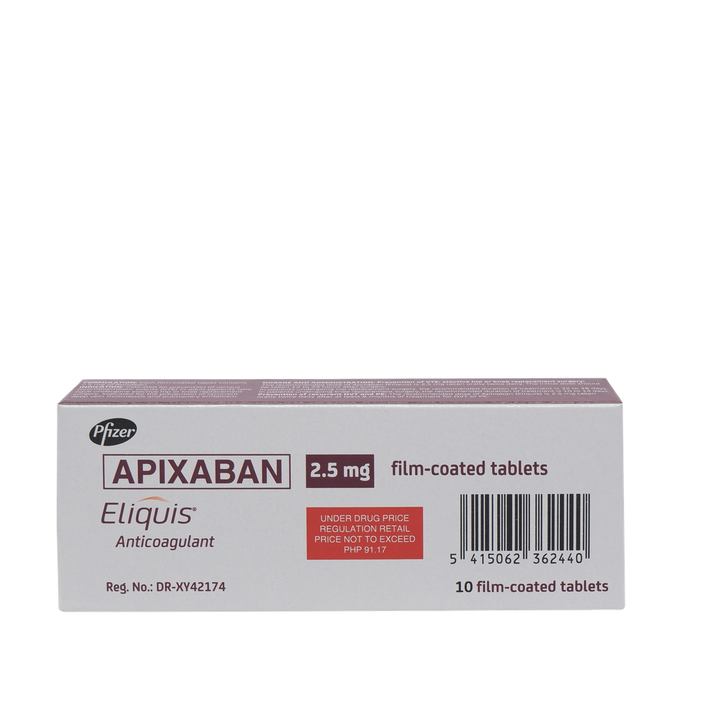 Eliquis Film-Coated Tablet 2.5 mg