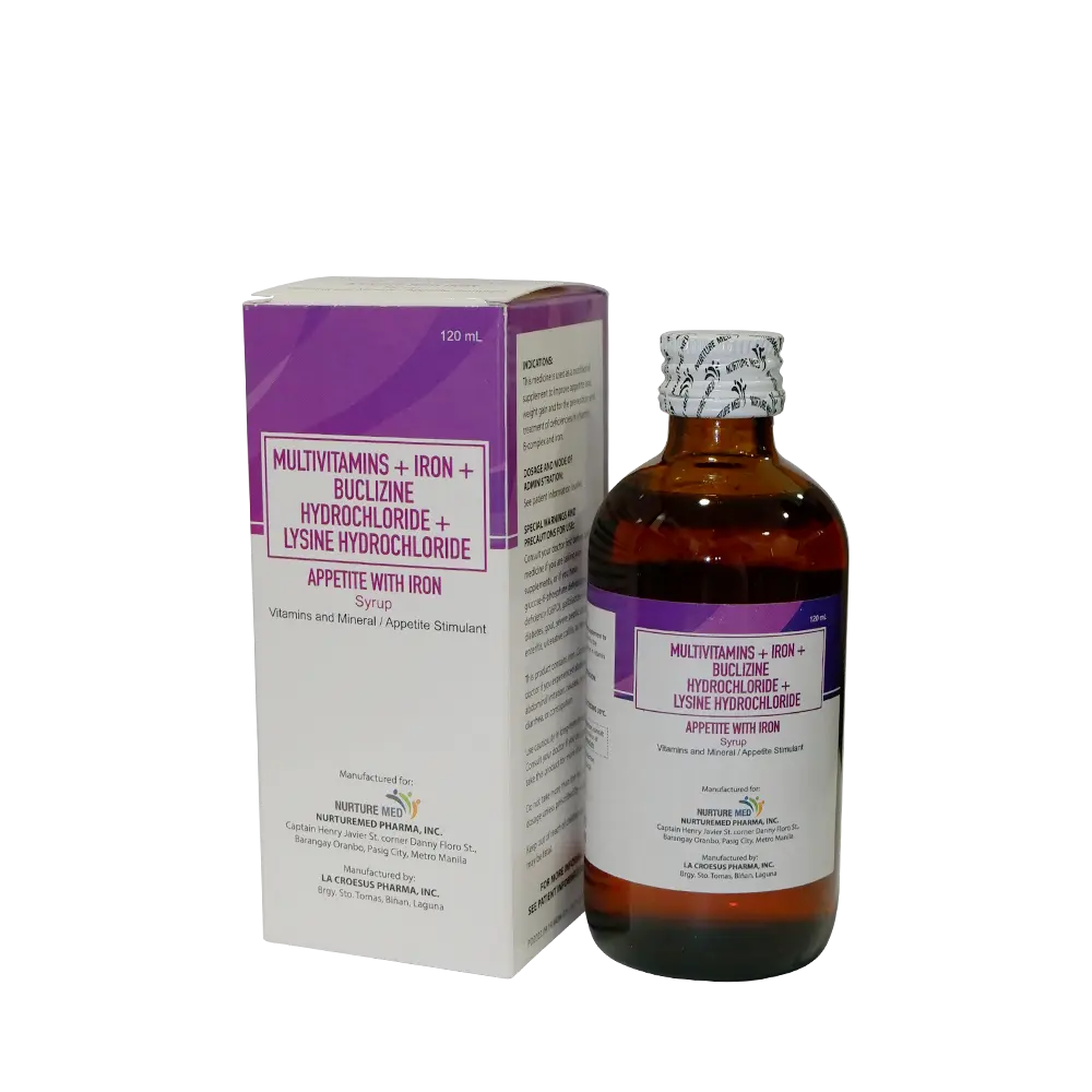 Appetite With Iron Syrup 120mL