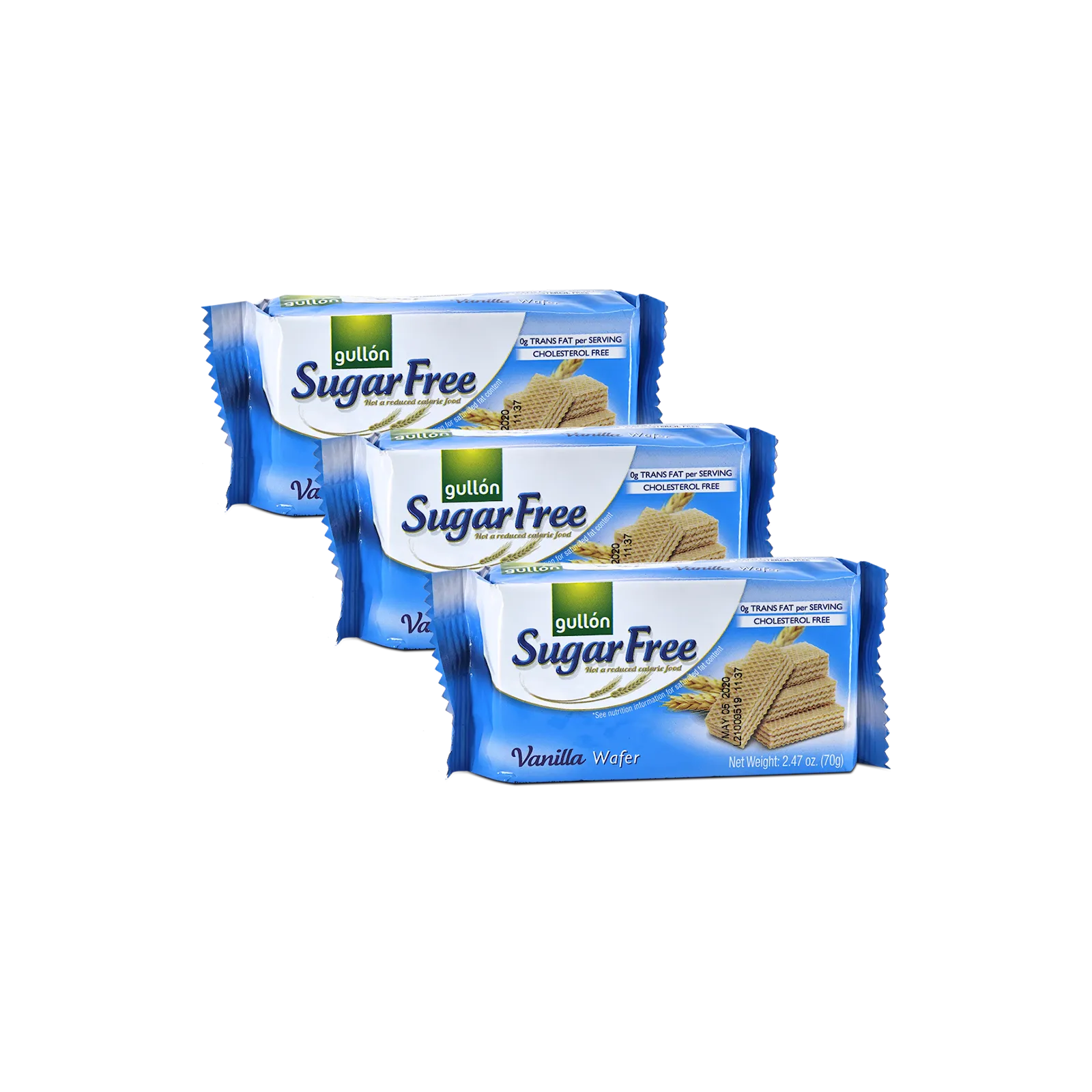 Gullon Sugar Free Vanilla Wafer 60g