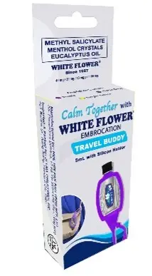 Travel Buddy - White Flower No.3 5mL with FREE Holder