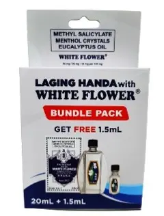 Bundle Pack - White Flower 20mL with FREE 1.5mL