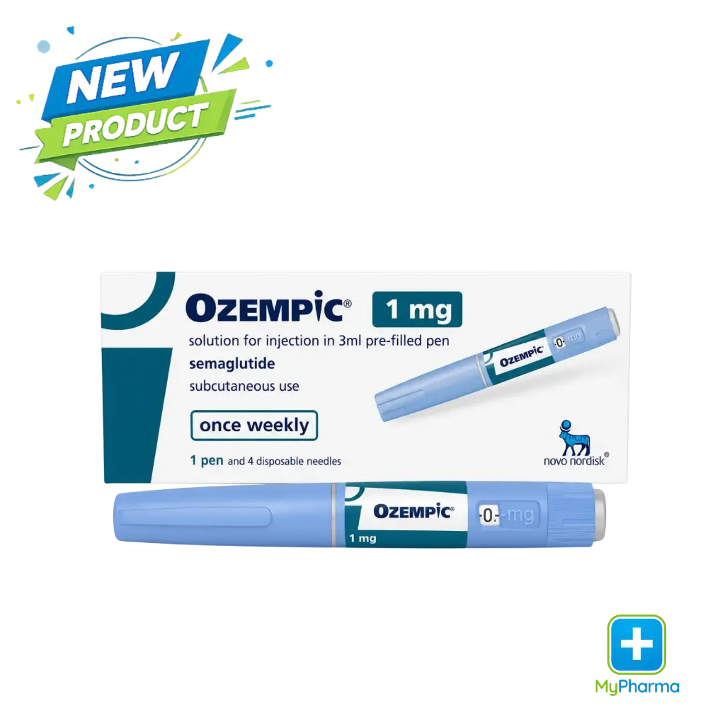 Ozempic Semaglutide Solution For Injection 1mg /0.74mL 