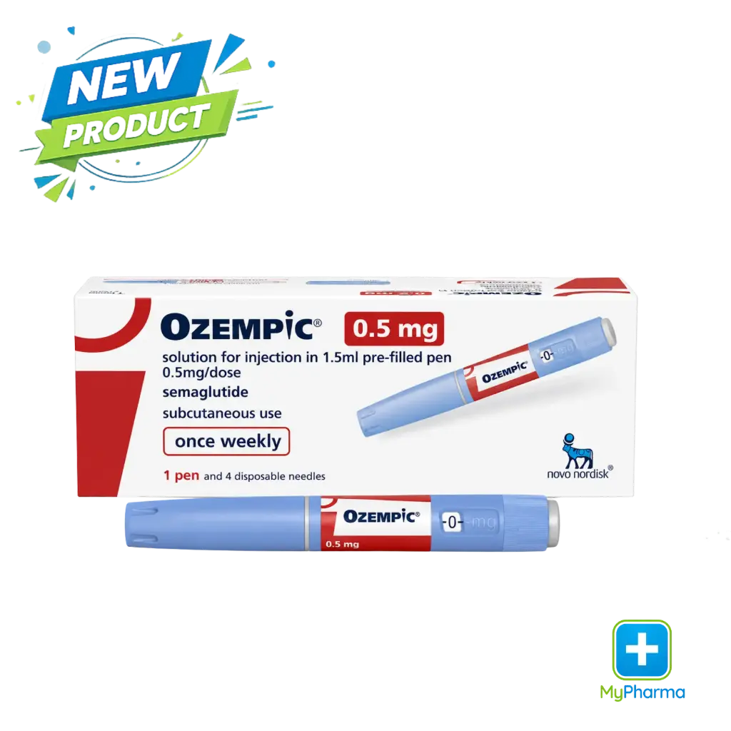 Ozempic Semaglutide Solution For Injection 0.5mg /0.37mL 