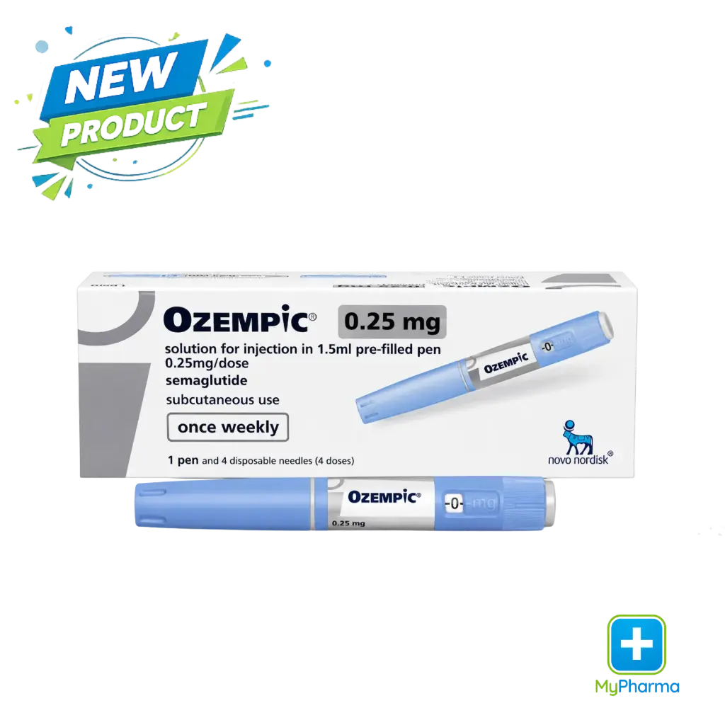 Ozempic Semaglutide Solution For Injection 0.25mg /0.19mL 