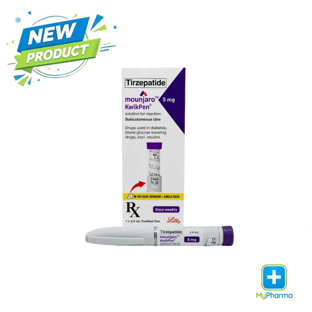 Mounjaro Kwikpen 5mg/0.6mL with FREE Needles