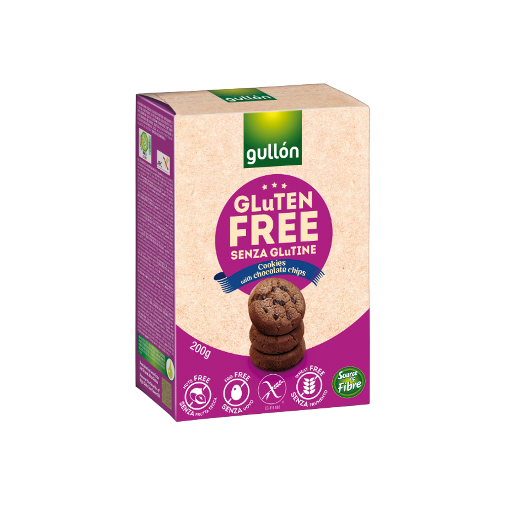 Gullon Gluten Free Cookies De Cacao Mini Chips 200g
