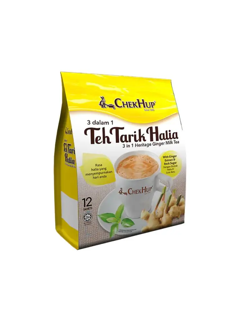 Chek Hup 3 in 1 Teh Tarik Halia (Malaysian Ginger Tea)
