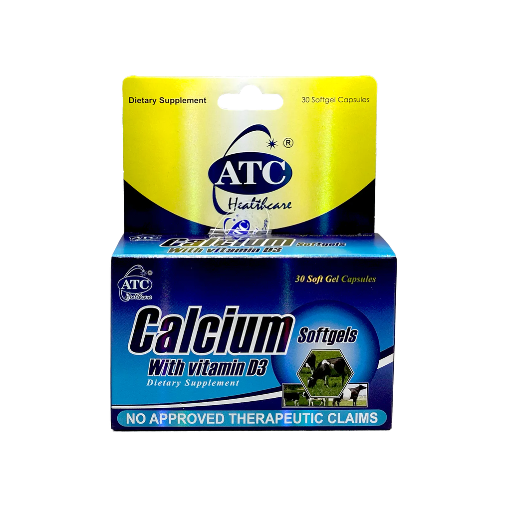 ATC Calcium With Vitamin D 30's