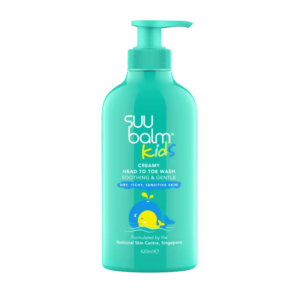 Suu Balm Kids Head to Toe Wash 420mL 