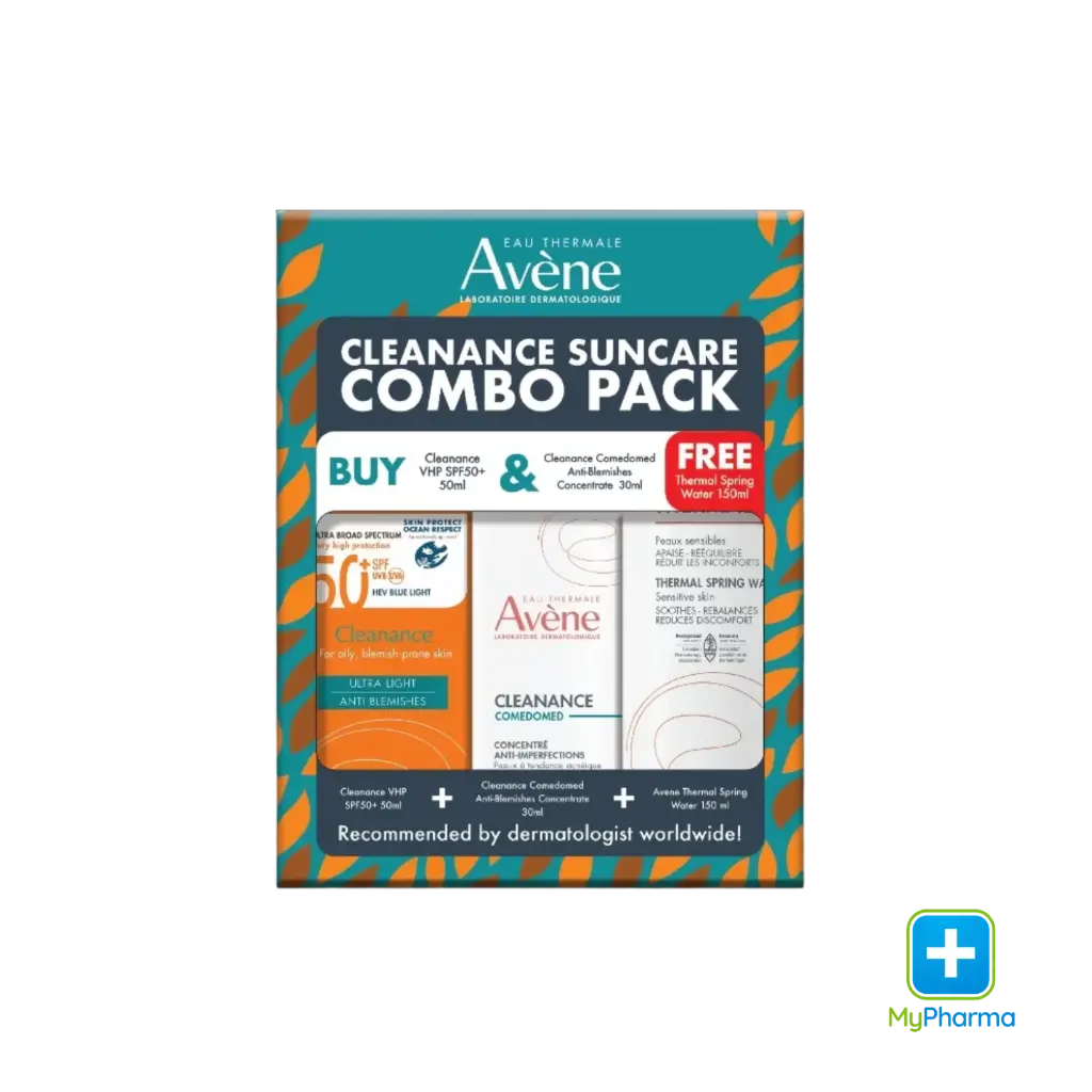 Avene Cleanance Suncare Combo Pack 