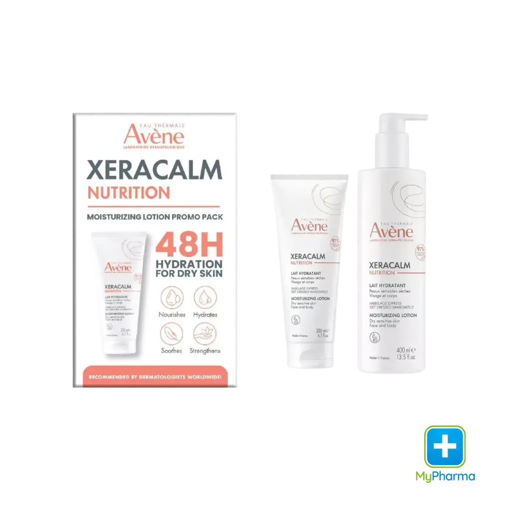 Avene Xeracalm Nutrition Moisturizing Lotion Promo Pack 