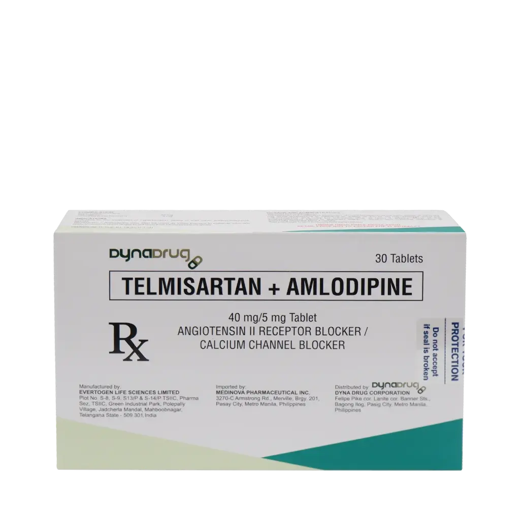 Dyna Drug Telmisartan + Amlodipine Tablet 40mg/5mg 