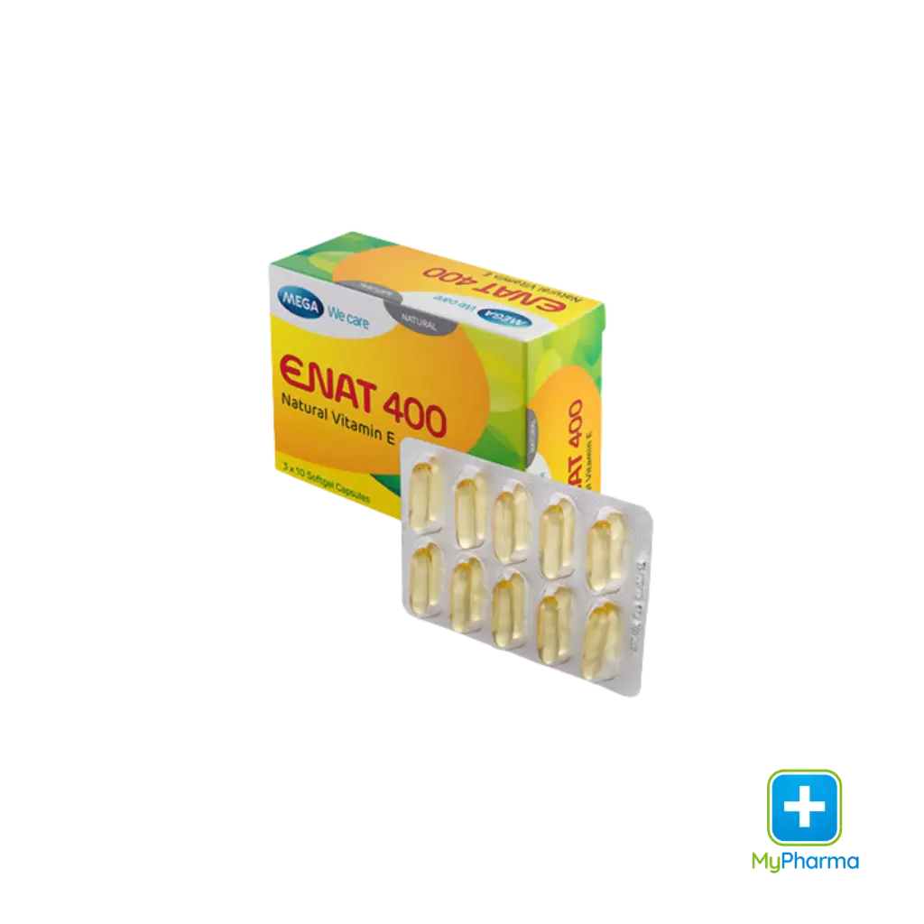 Enat Softgel Capsule 400IU 