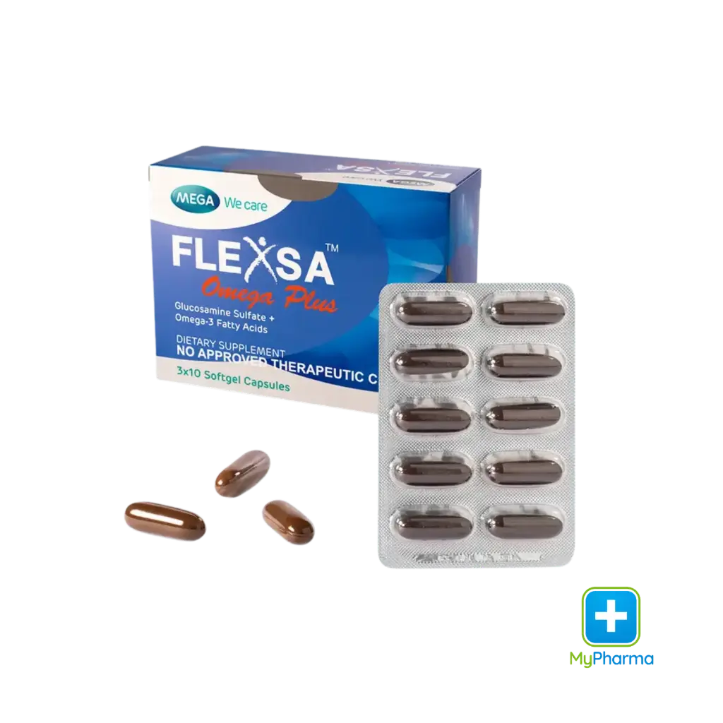Flexsa Omega Plus Softgel Capsule 