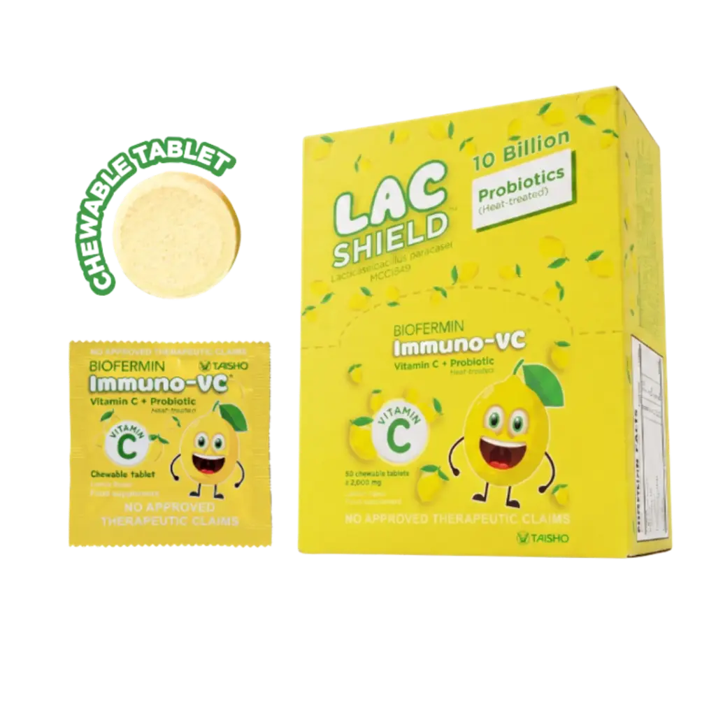 Biofermin Immuno-VC Chewable Tablet Lemon Flavor