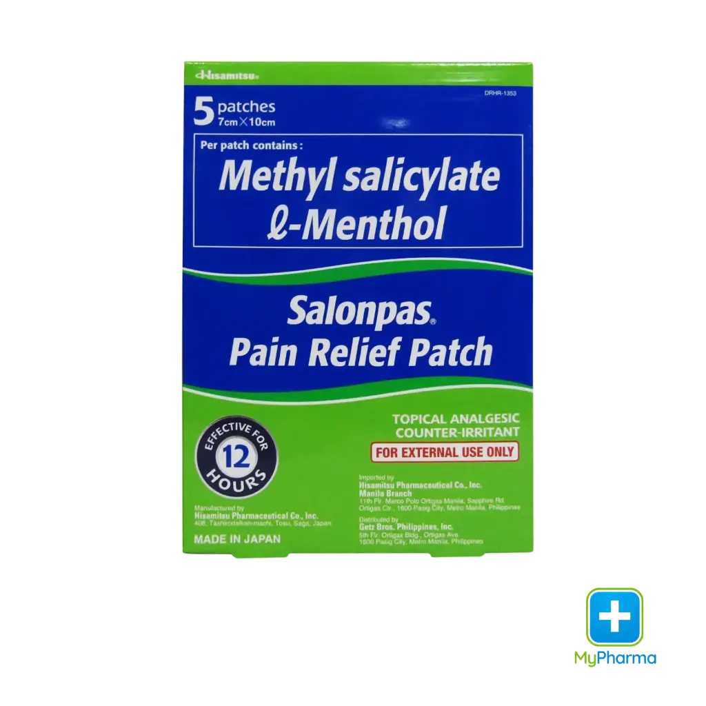 Salonpas Pain Relief Patch 5's   