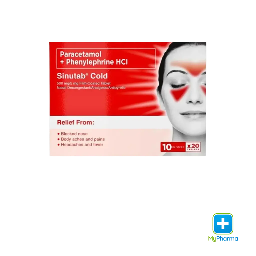 Sinutab Cold Film-Coated Tablet  