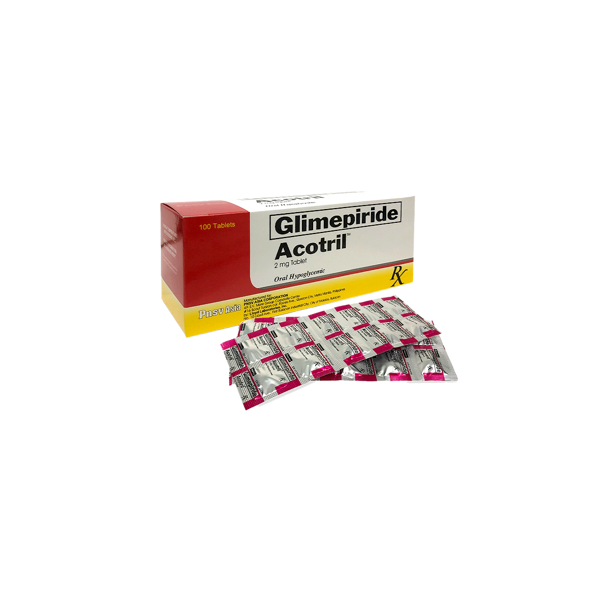 [10009220] Acotril 2mg Tablet