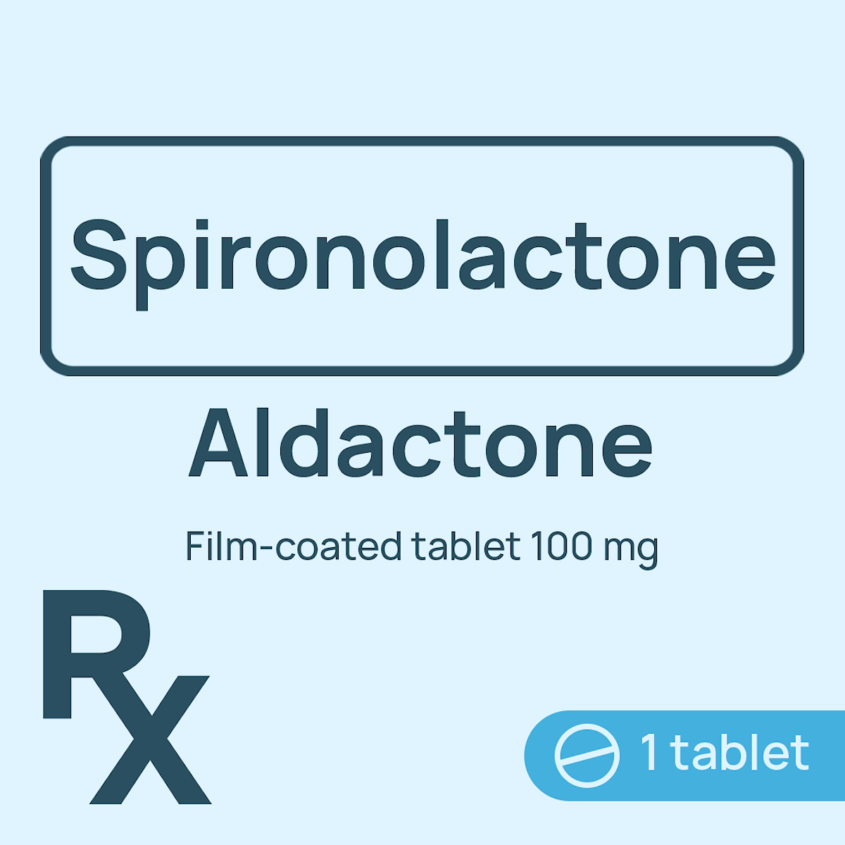 [10003413] Aldactone Film-Coated Tablet 100mg