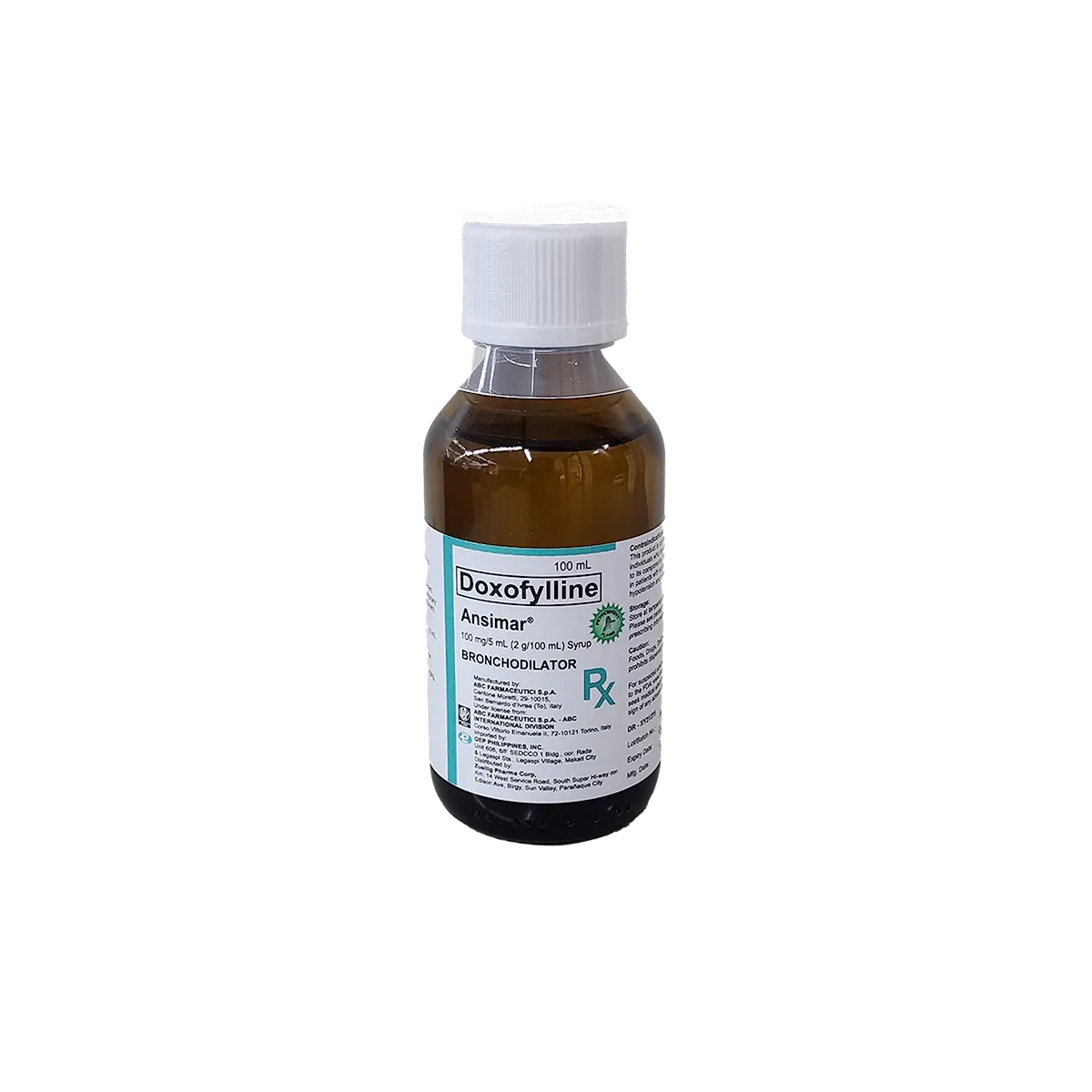 [10003650] Ansimar Syrup 100mg/5 mL 100mL