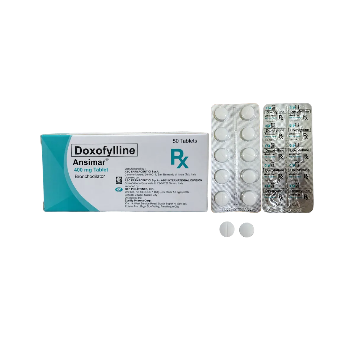 [10003651] Ansimar Tablet 400mg 
