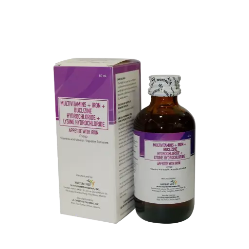 [20000478] Appetite With Iron Syrup 60mL
