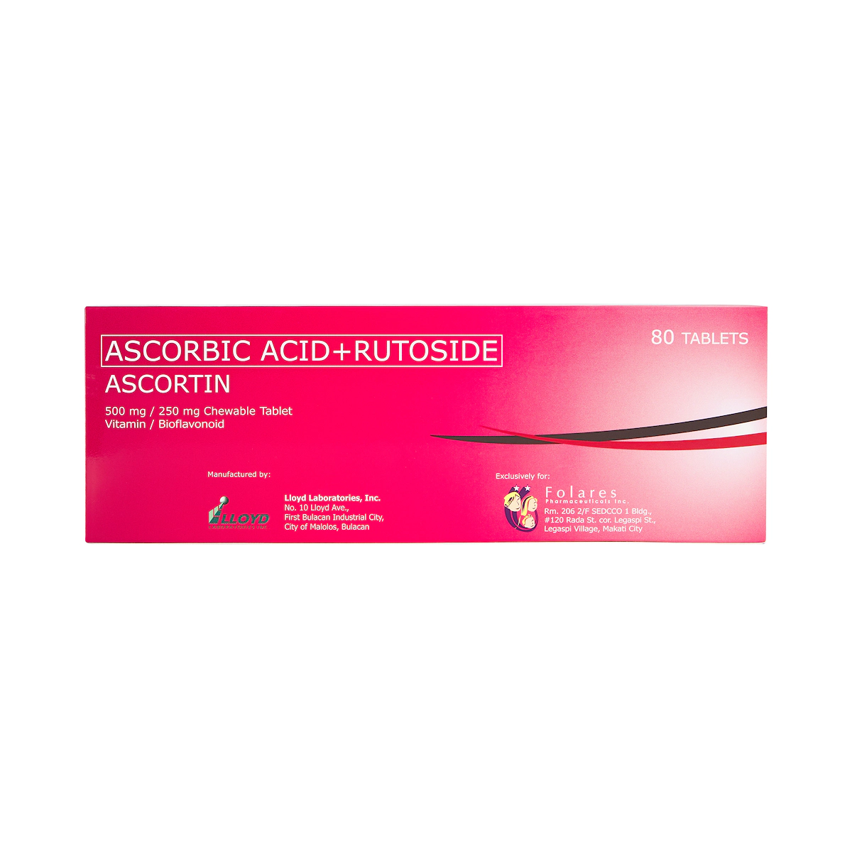 [10009753] Ascortin Tablet 500mg / 250mg