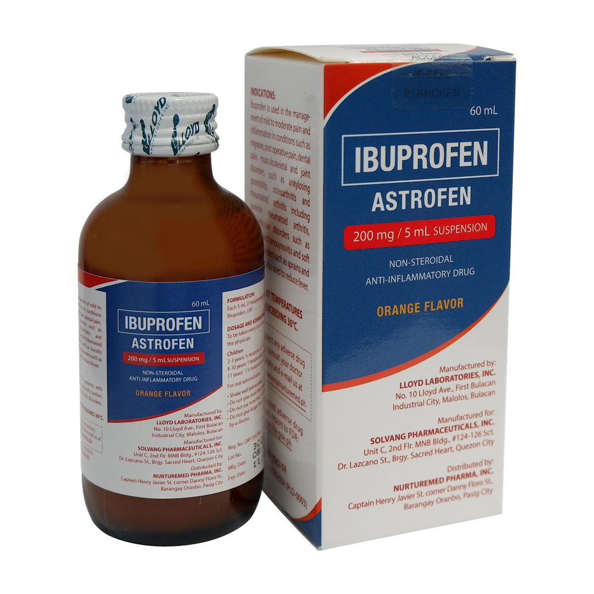 [10008995] Astrofen 200mg/5mL