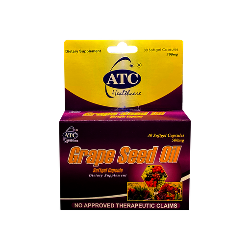 [10000674] ATC Grape Seed Capsule 500mg 30's